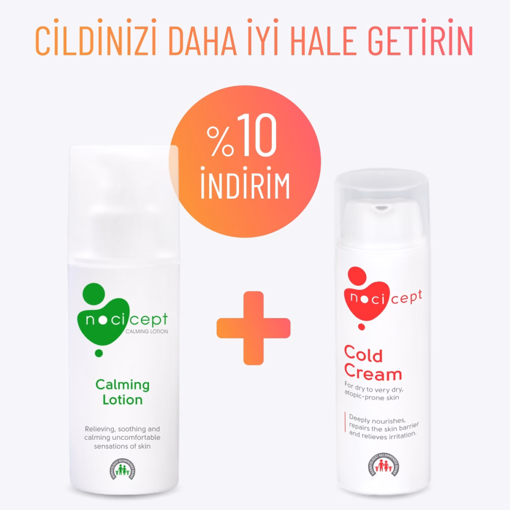 Nocicept Calming Lotion + Nocicept Cold Cream