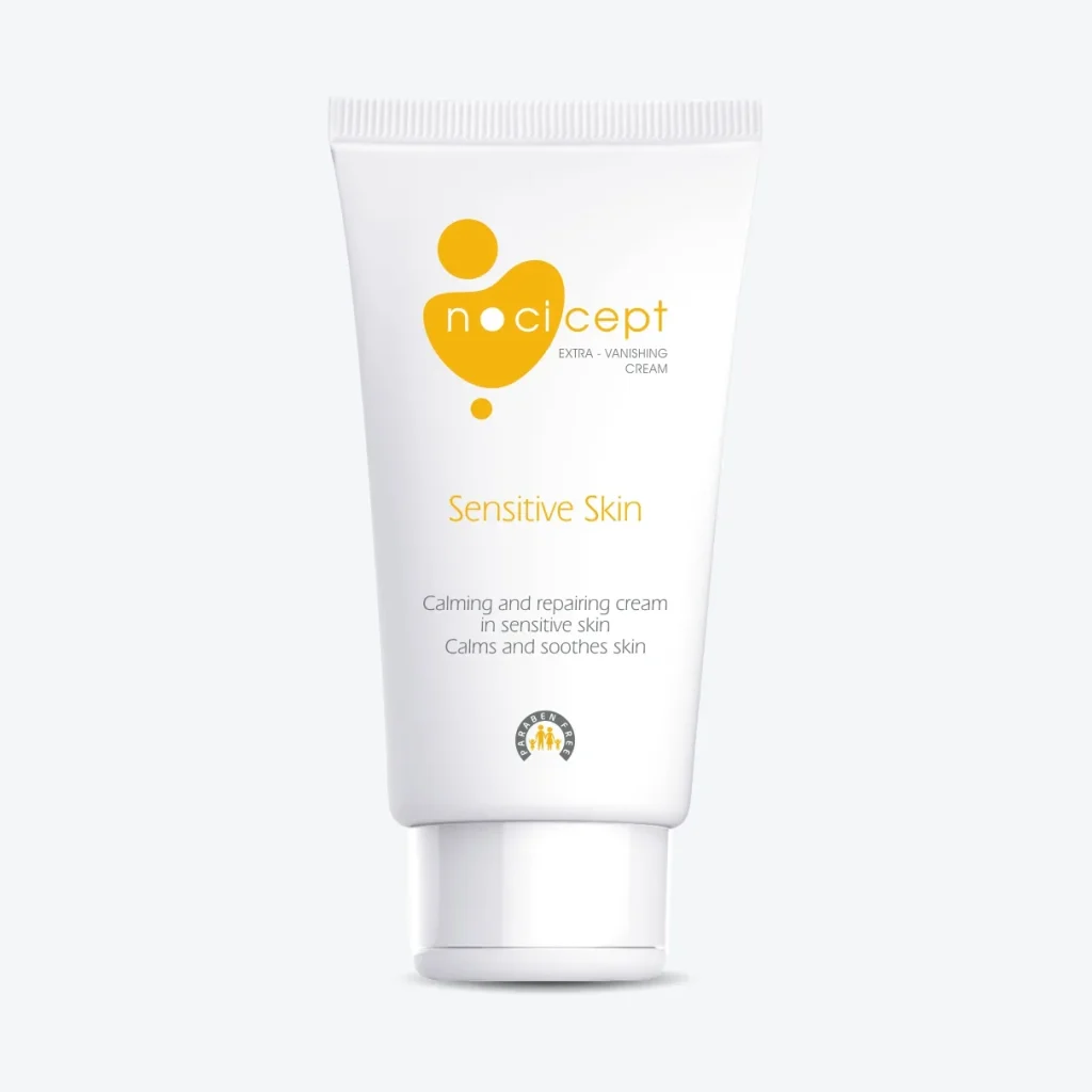 Image of the Nocicept Sensitive Skin product bottle.