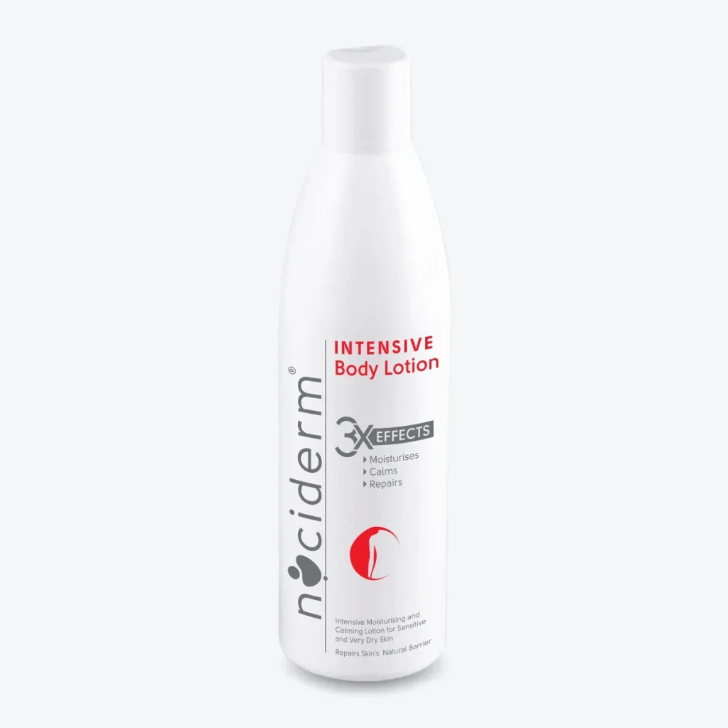 Image of the Nociderm Intensive Body Lotion product bottle.